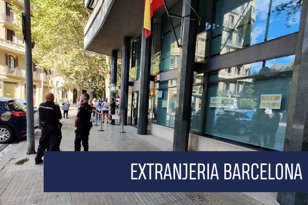 Extranjería en Barcelona