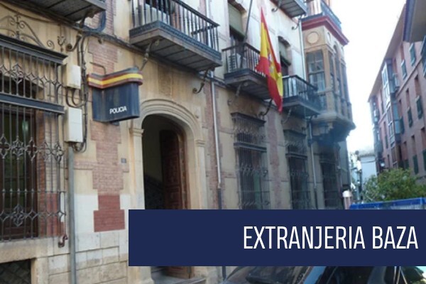 Extranjería en Baza