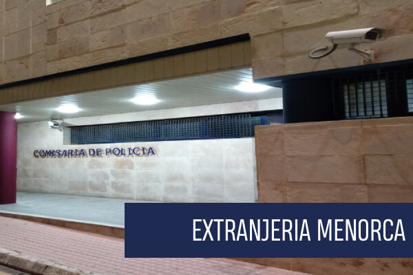 Extranjería en Menorca