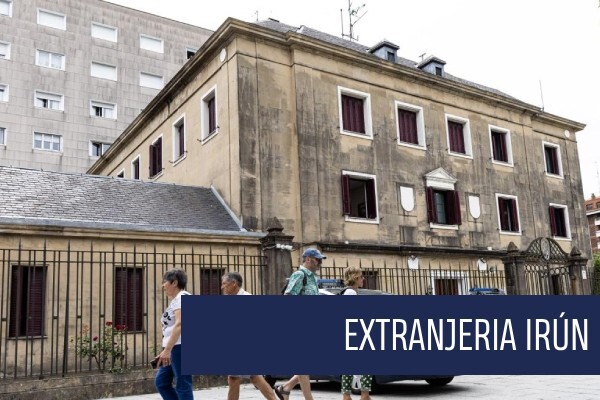 Extranjería en Irun