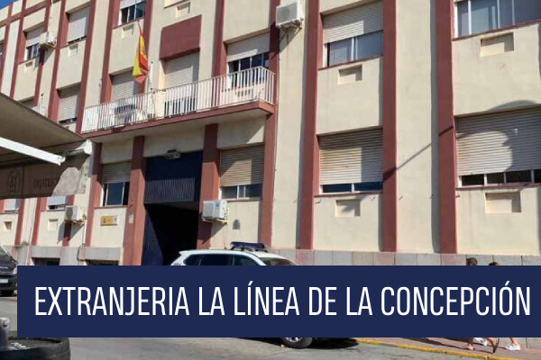 Extranjería en La Línea de la Concepción