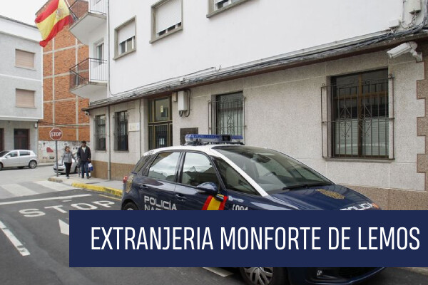 Extranjería en Monforte de Lemos