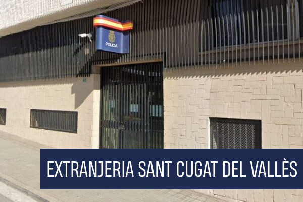 Extranjería en Sant Cugat del Valles