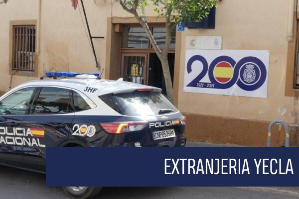 Extranjería en Yecla