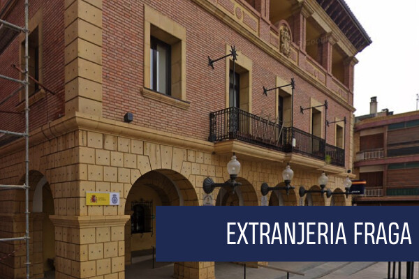 Extranjería en Fraga