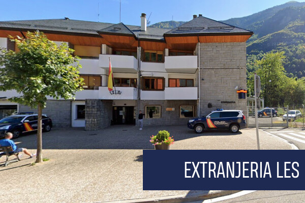 Extranjería en Les