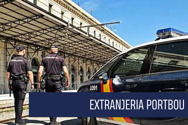 Extranjería en Portbou