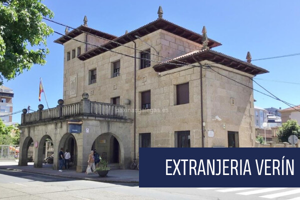 Extranjería en Verin